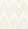 Regent Flamestitch Stringcloth Winter Fog and Eggshell LN11208 by Lillian August Wallpaper