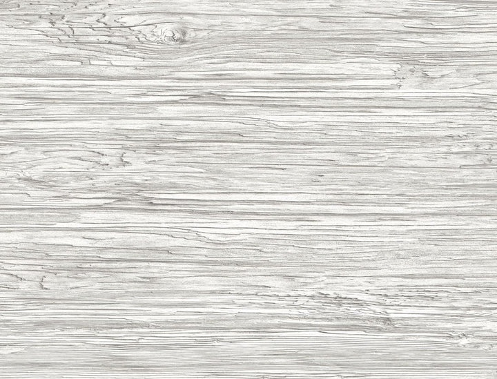 Washed Shiplap Embossed Vinyl Cove Gray by Seabrook Wallpaper Luxe Retreat United States 60.53 20.87" 27" - Fabric Carolina -