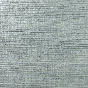 Jute Blue Smoke & Metallic Silver by Seabrook Wallpaper