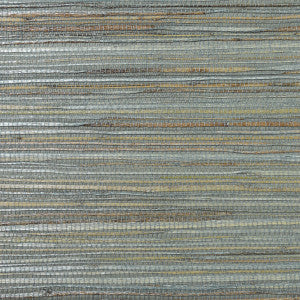 Jute Coir & Metallic Graphite by Seabrook Wallpaper