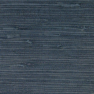 Jute Grasscloth Aegean Blue by Seabrook Wallpaper