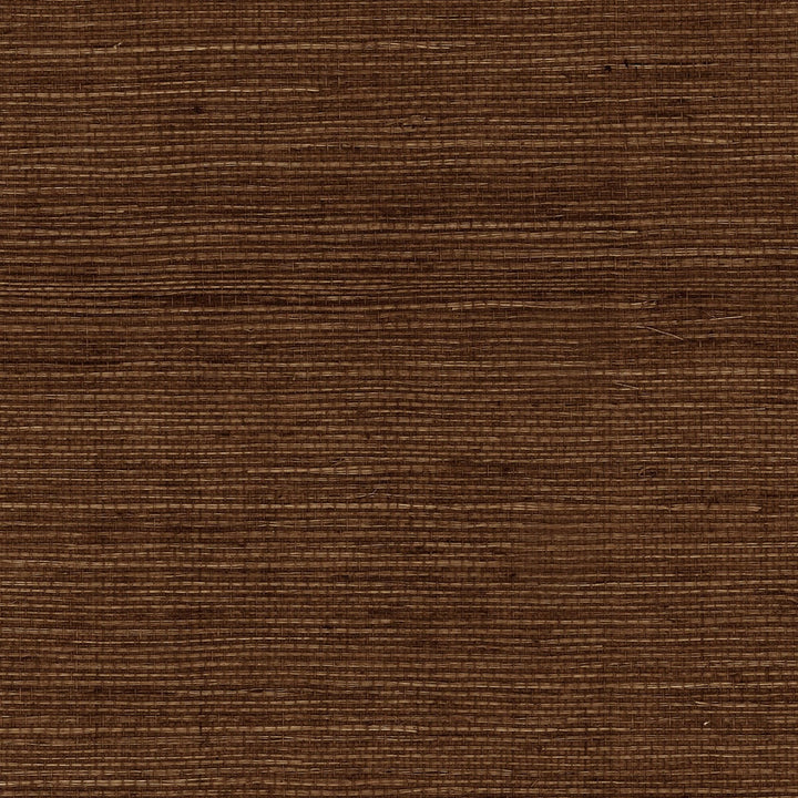 Sisal Grasscloth Chocolate by Seabrook Wallpaper Luxe Retreat China 72 0" 36" - Fabric Carolina -