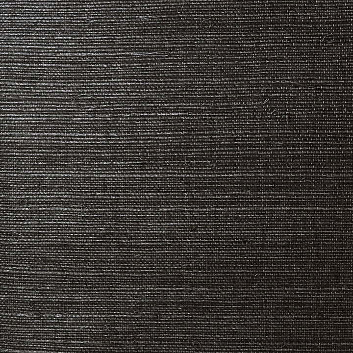 Sisal Grasscloth Onyx by Seabrook Wallpaper Luxe Retreat China 72 0" 36" - Fabric Carolina -