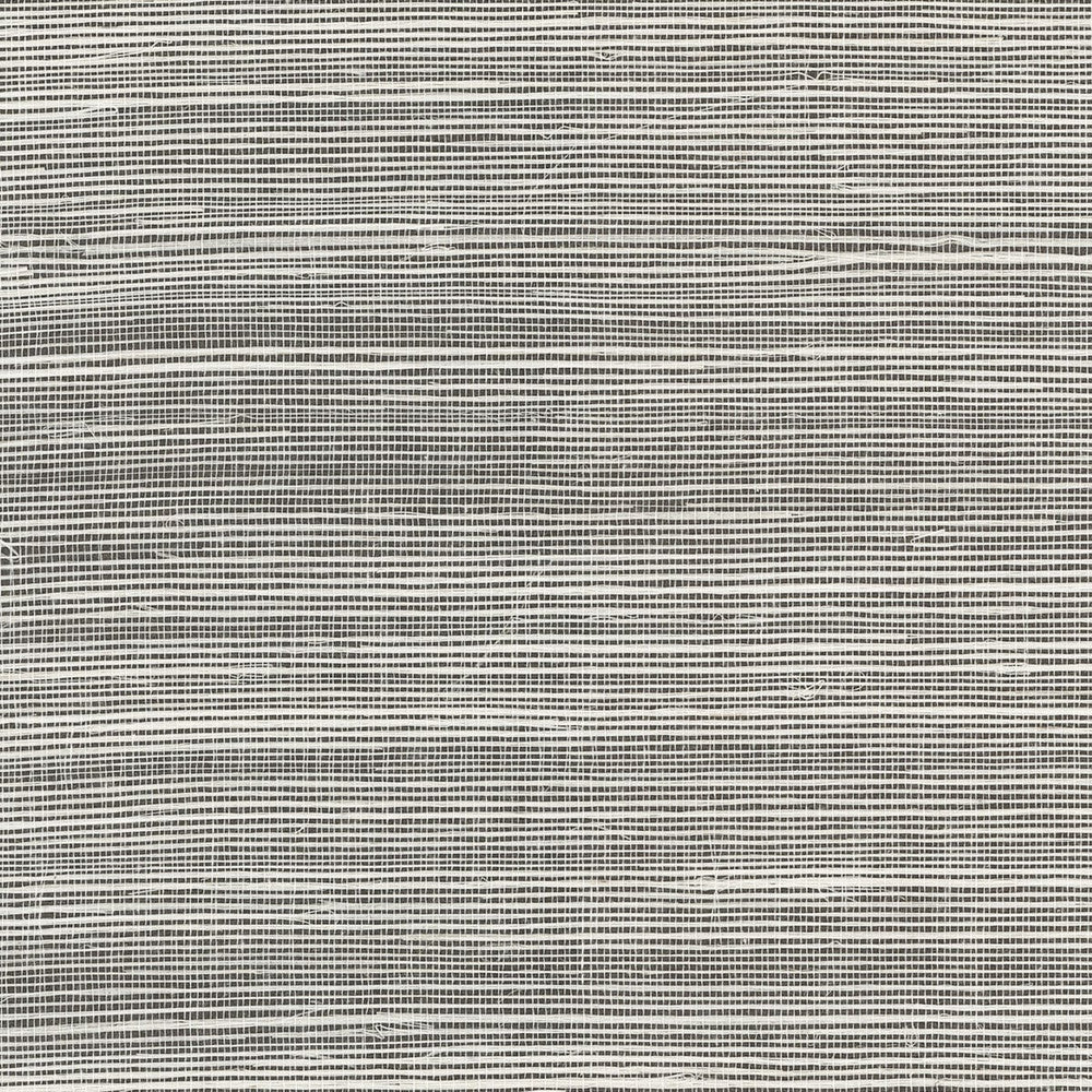 Sisal Grasscloth Salt and Pepper by Seabrook Wallpaper Luxe Retreat China 72 0" 36" - Fabric Carolina -