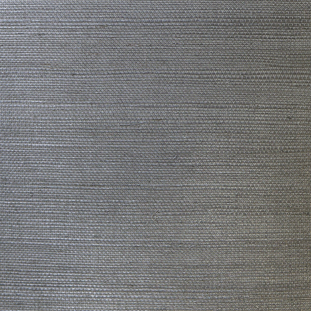 Sisal Grasscloth Graphite by Seabrook Wallpaper Luxe Retreat China 72 0" 36" - Fabric Carolina -
