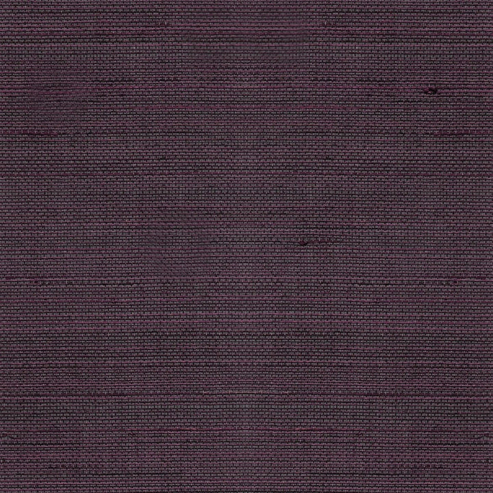 Abaca Grasscloth Deep Plum by Seabrook Wallpaper Luxe Retreat China 72 0" 36" - Fabric Carolina -
