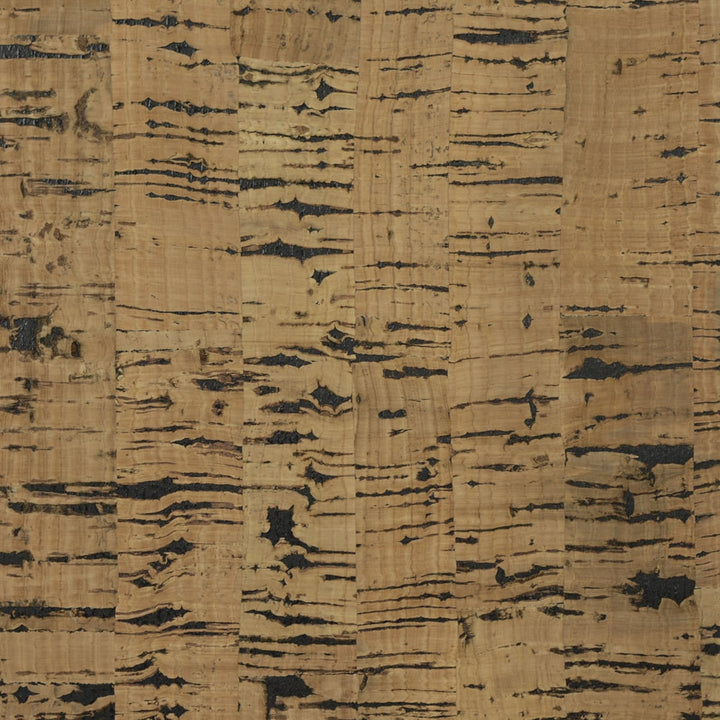 Cork Honey Brown & Jet Black by Seabrook Wallpaper Lillian August Grasscloth Binder China 72 0" 36" - Fabric Carolina -
