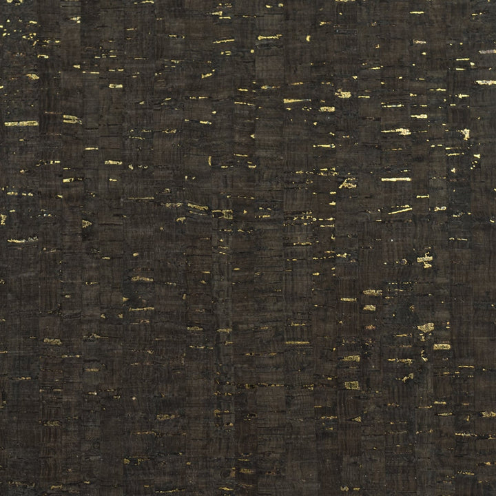 Cork Espresso & Metallic Gold by Seabrook Wallpaper Lillian August Grasscloth Binder China 72 0" 36" - Fabric Carolina -