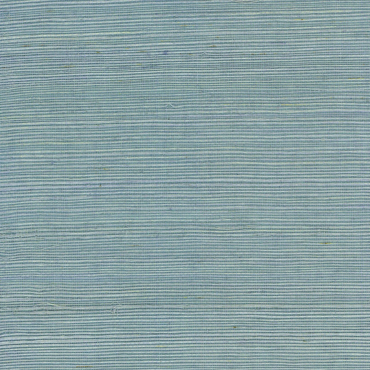 Sisal Grasscloth Powder Blue by Seabrook Wallpaper Luxe Retreat China 72 0" 36" - Fabric Carolina -