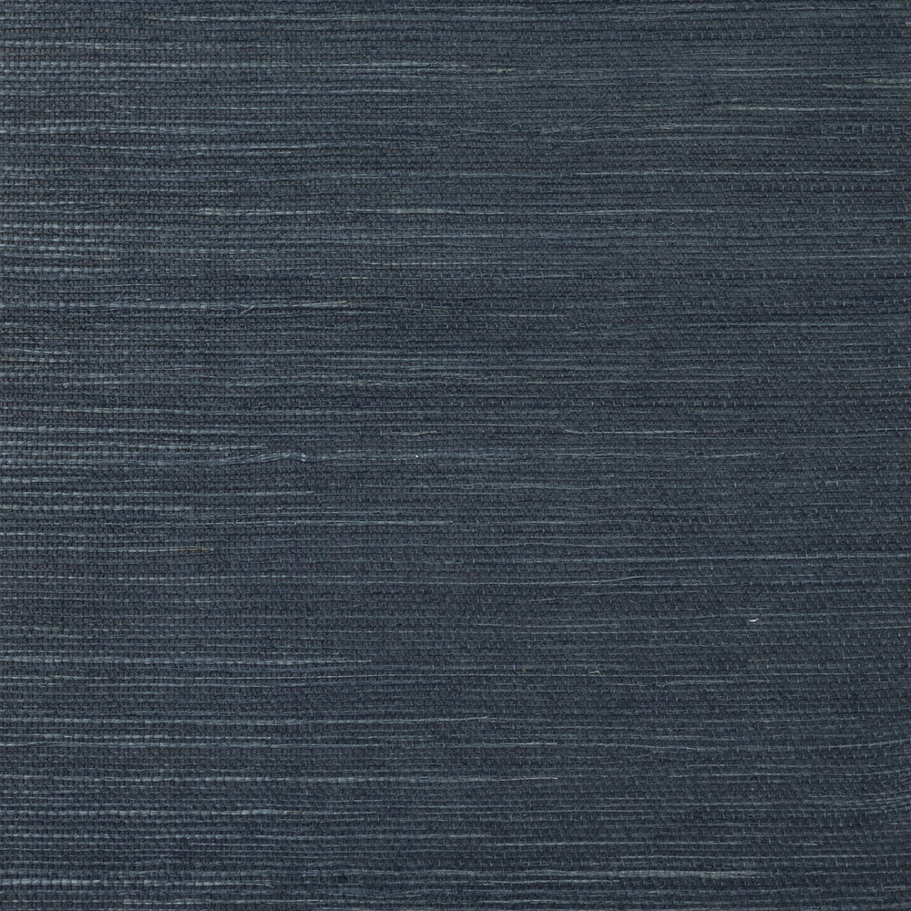 Sisal Marine Blue by Seabrook Wallpaper Lillian August Grasscloth Binder China 72 0" 36" - Fabric Carolina -