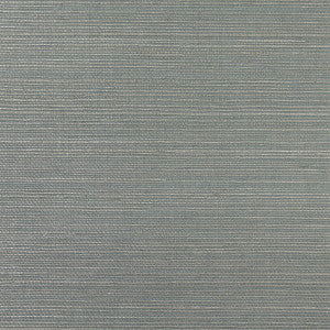 Sisal Metallic Silver & Bluestone by Seabrook Wallpaper