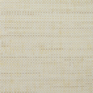 Paper and Raffia Antique White & Gold by Seabrook Wallpaper