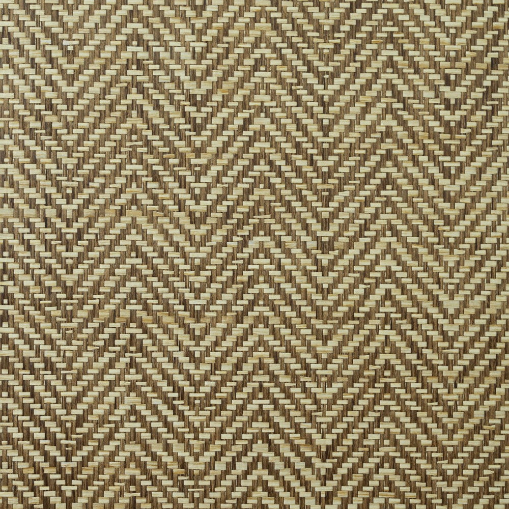 Paperweave Havanna Brown by Seabrook Wallpaper Lillian August Grasscloth Binder China 72 0" 36" - Fabric Carolina -