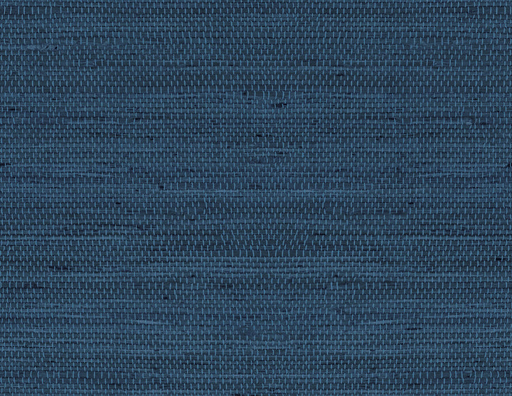 Luxe Weave Coastal Blue by Seabrook Wallpaper Lillian August Peel and Stick United States 40.5 20.87" 27" - Fabric Carolina -