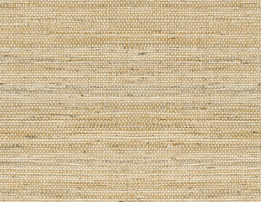 Luxe Weave Chamomile by Seabrook Wallpaper Lillian August Peel and Stick United States 40.5 20.87" 27" - Fabric Carolina -