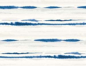 Horizon Stripe Blue Oasis by Seabrook Wallpaper