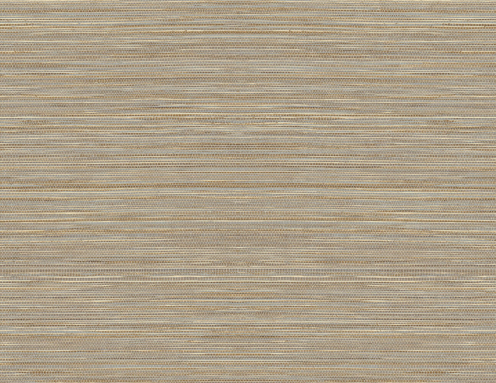 Luxe Sisal Pashmina & Metallic Silver by Seabrook Wallpaper Lillian August Peel and Stick United States 40.5 0" 27" - Fabric Carolina -