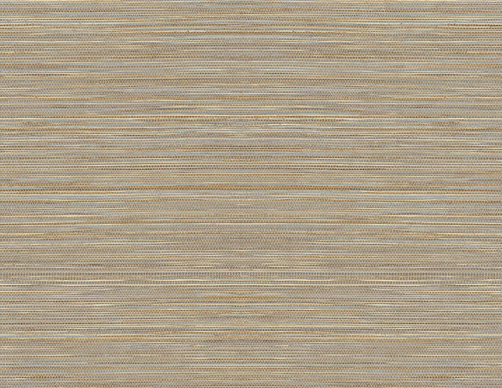 Luxe Sisal Pashmina & Metallic Silver by Seabrook Wallpaper Lillian August Peel and Stick United States 40.5 0" 27" - Fabric Carolina -