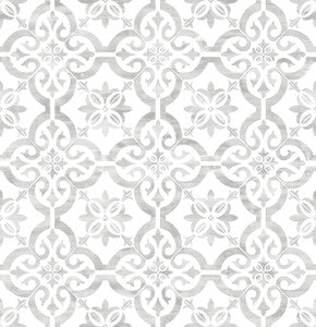 Porto Tile Harbor Mist by Seabrook Wallpaper