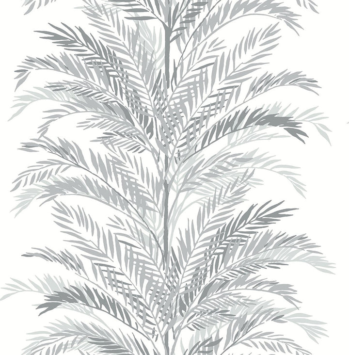 Keana Palm Harbor Mist by Seabrook Wallpaper Lillian August Peel and Stick United States 30.75 20.87" 20.5" - Fabric Carolina -