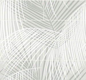 Palm Tile Sea Salt by Seabrook Wallpaper