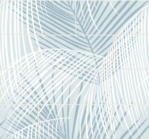 Palm Tile Summer Skies by Seabrook Wallpaper