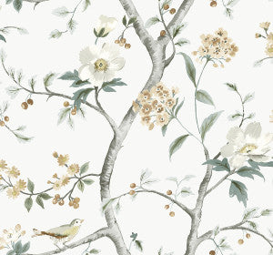 Sparrow Haven Agave & Cider by Seabrook Wallpaper