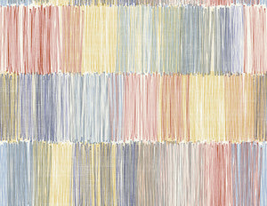 Arielle Abstract Stripe Summer Sky by Seabrook Wallpaper