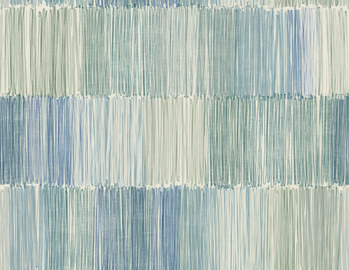Arielle Abstract Stripe Lakeside by Seabrook Wallpaper Coastal Haven United States 60.75 20.87" 27" - Fabric Carolina -