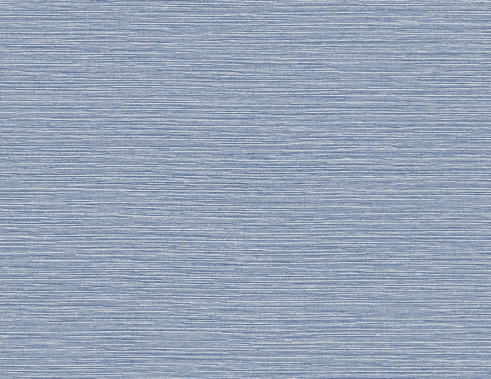 Tiger Island Faux Sisal Riviera Blue by Seabrook Wallpaper Coastal Haven United States 60.75 0" 27" - Fabric Carolina -