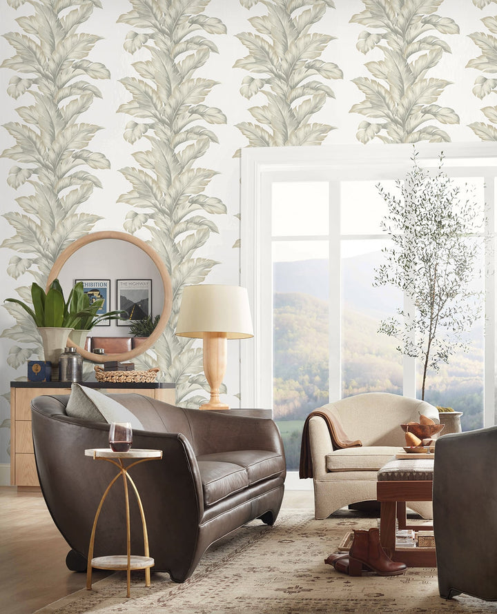 Banana Springs Fieldstone LN40607 by Lillian August Designer Wallpaper