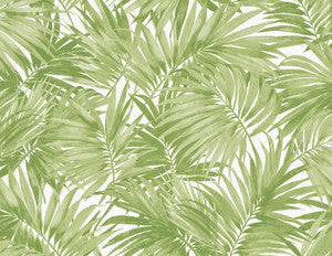 Cordelia Tossed Palms Spring Green by Seabrook Wallpaper