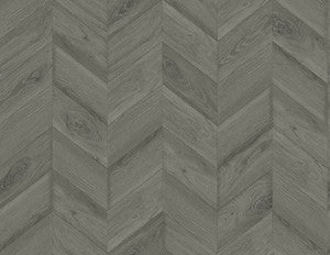 Keone Bay Chevron Harbor Grey by Seabrook Wallpaper
