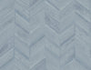 Keone Bay Chevron Bay Blue LN40812 by Lillian August Wallpaper