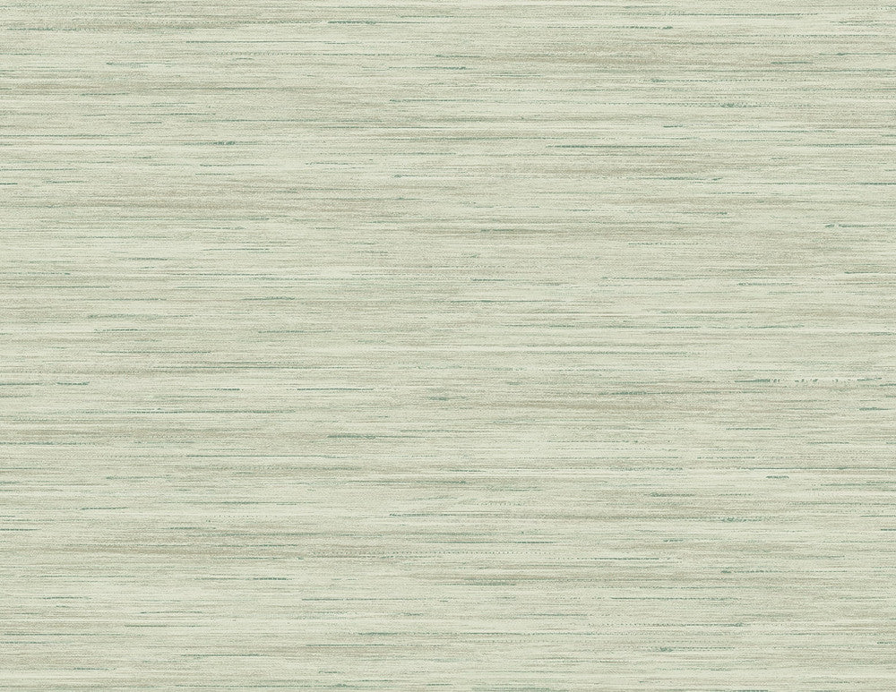 Loe Sanctuary Stria Seaglass by Seabrook Wallpaper Coastal Haven United States 60.75 0" 27" - Fabric Carolina -