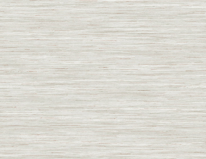Loe Sanctuary Stria Creamsicle & Alloy by Seabrook Wallpaper Coastal Haven United States 60.75 0" 27" - Fabric Carolina -