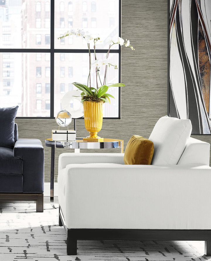 Loe Sanctuary Stria Desert Limestone LN41117 by Lillian August Designer Wallpaper