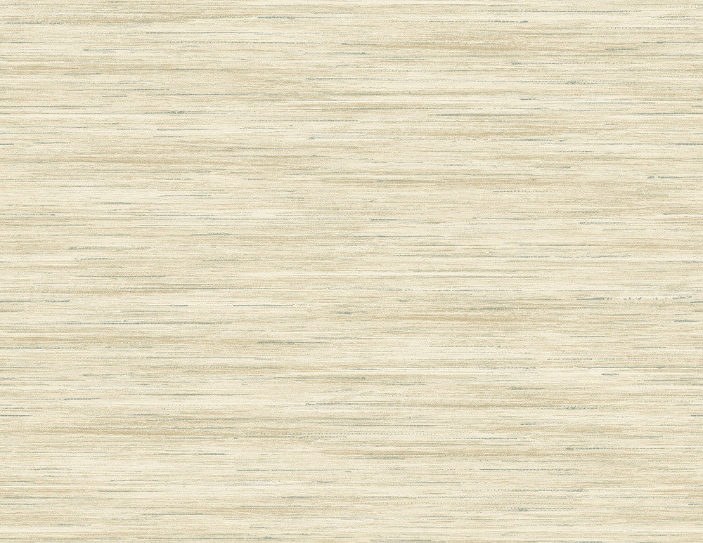 Loe Sanctuary Stria Lemongrass by Seabrook Wallpaper Coastal Haven United States 60.75 0" 27" - Fabric Carolina -
