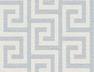 Luna Retreat Greek Key Skylight by Seabrook Wallpaper