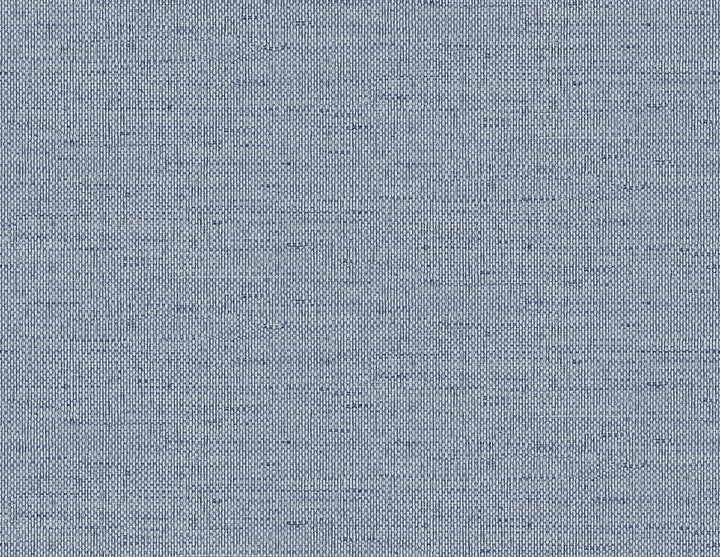 Kaya Faux Paperweave Coastal Blue by Seabrook Wallpaper Coastal Haven United States 60.75 0" 27" - Fabric Carolina -