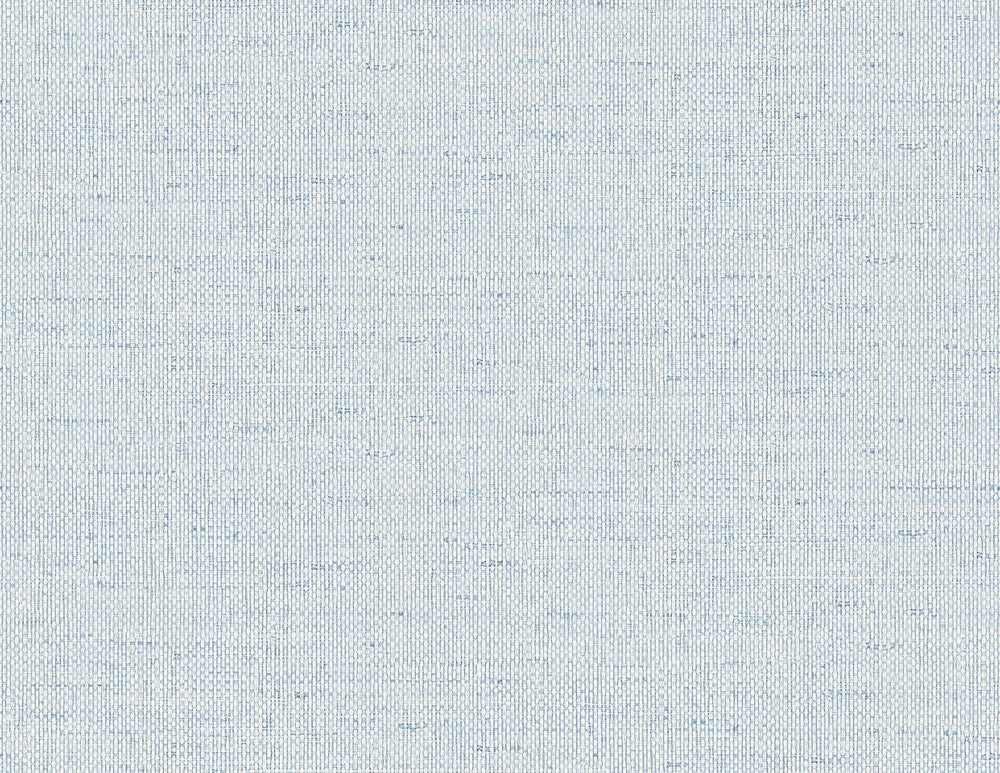 Kaya Faux Paperweave Sea Breeze by Seabrook Wallpaper Coastal Haven United States 60.75 0" 27" - Fabric Carolina -
