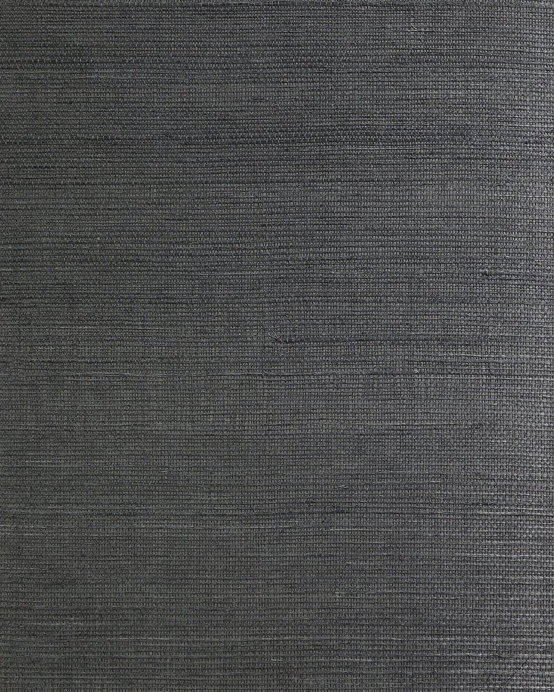 Sisal Charcoal by Seabrook Wallpaper Lillian August Natural Textured Wallcoverings 2 China 72 0" 36" - Fabric Carolina -