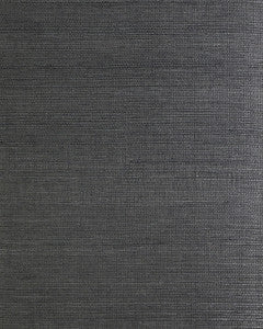 Sisal Charcoal by Seabrook Wallpaper