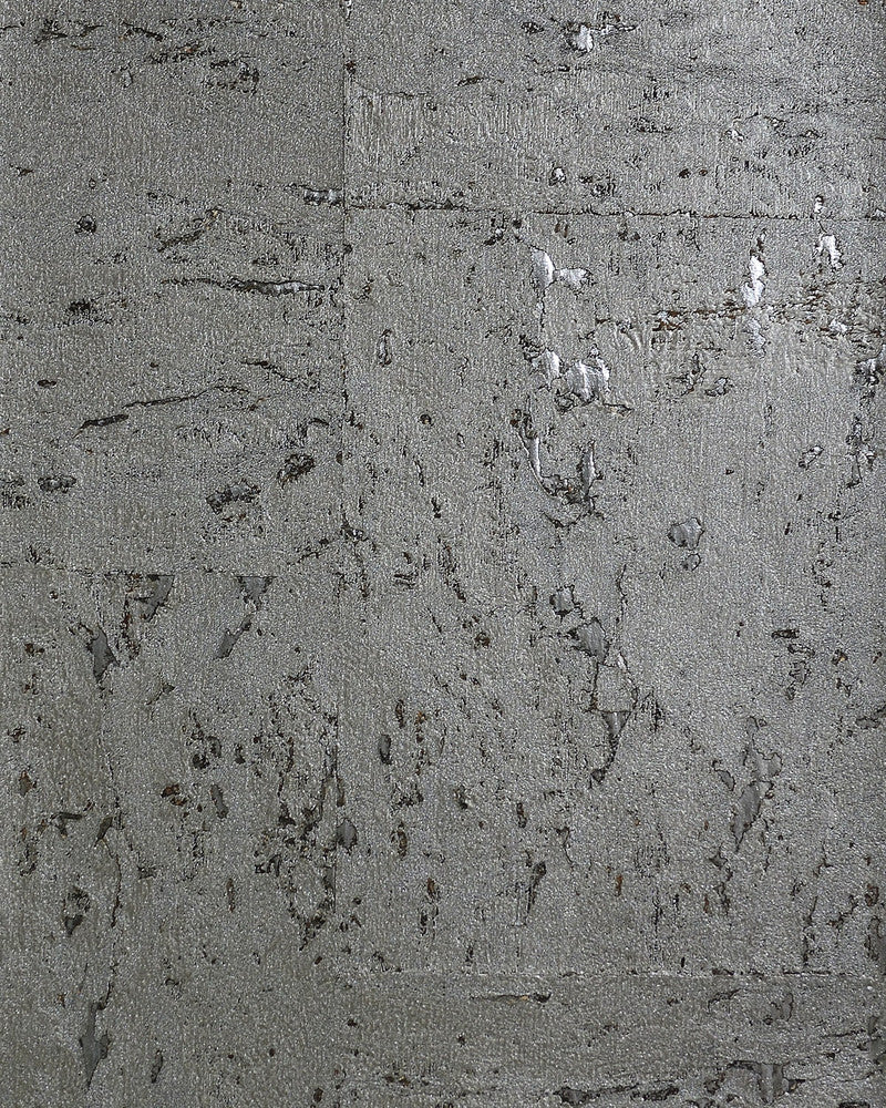 Cork on Metallic Backing Basalt by Seabrook Wallpaper Lillian August Natural Textured Wallcoverings 2 South Korea 72 0" 36" - Fabric Carolina -