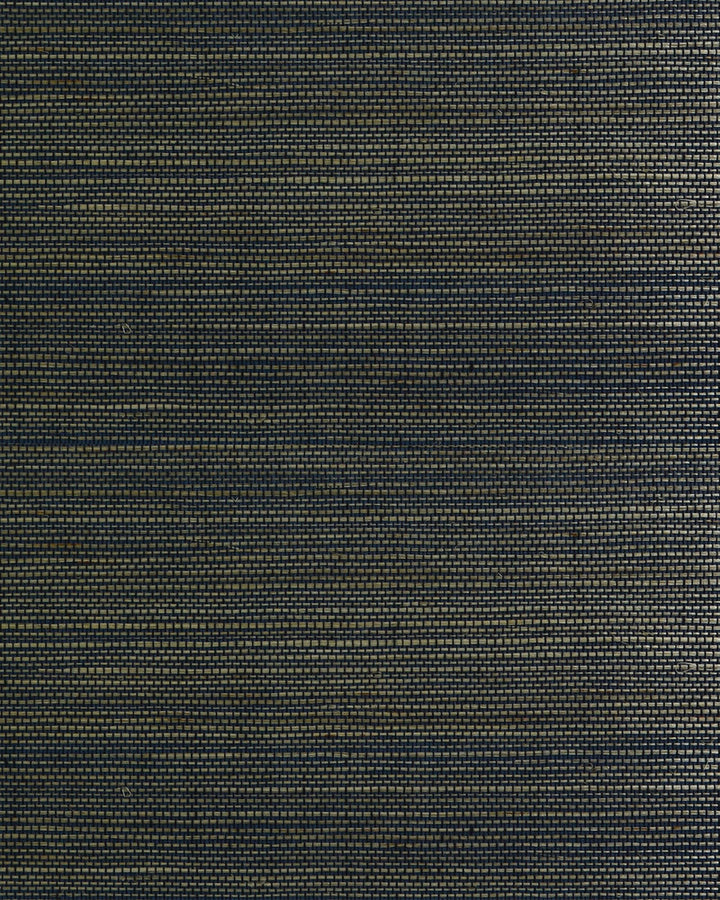 Sisal Black Neutral by Seabrook Wallpaper Lillian August Natural Textured Wallcoverings 2 China 72 0" 36" - Fabric Carolina -
