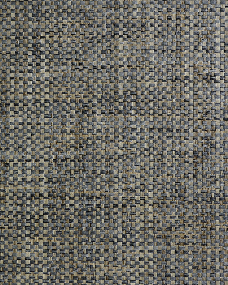 Japanese Paperweave Multi Gray by Seabrook Wallpaper Lillian August Natural Textured Wallcoverings 2 Japan 108 0" 36" - Fabric Carolina -