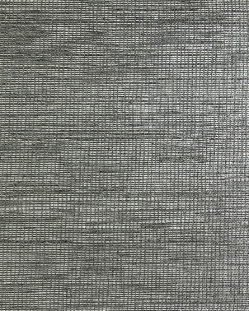 Sisal on Metallic Slate Silver by Seabrook Wallpaper Lillian August Natural Textured Wallcoverings 2 China 72 0" 36" - Fabric Carolina -
