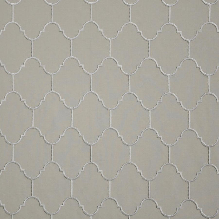 Lintel # 824 Castle by Maxwell Fabric COLOR THEORY-VOL.IV MOONSTONE 85% RAYON/15% POLYESTER NONE INDIA V-7.75"H-8.5" 54"EMB.51" - Fabric Carolina -