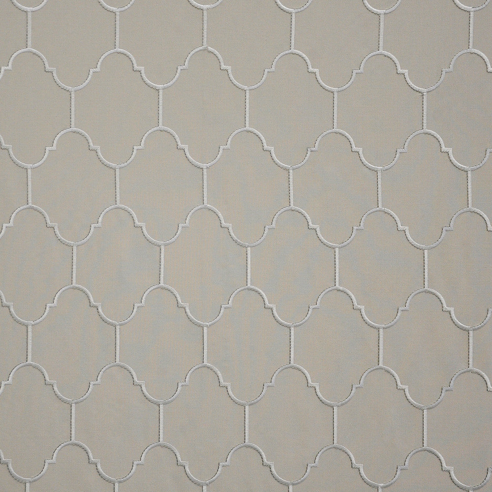 Lintel # 824 Castle by Maxwell Fabric COLOR THEORY-VOL.IV MOONSTONE 85% RAYON 15% POLYESTER
None INDIA </p><p>Repeat: Horizontal: H-8.5 and Vertical: V-7.75 54"EMB.51" - Fabric Carolina -