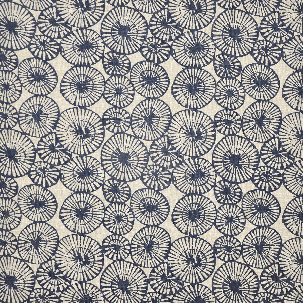 Limpit # 824 Deep Sea by Maxwell Fabric COLOR WAVES-RIVIERA 75% POLYESTER 15% COTTON
10% LINEN INDIA </p><p>Repeat: Horizontal: H-6 and Vertical: V-6.8 54" - Fabric Carolina -